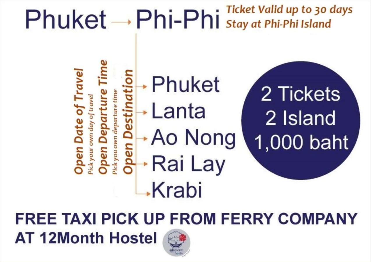 12Month Hostel Phuket Luaran gambar